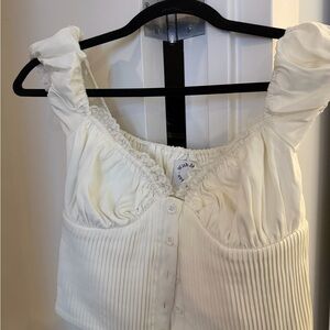 With Jéan Remi Top in white small